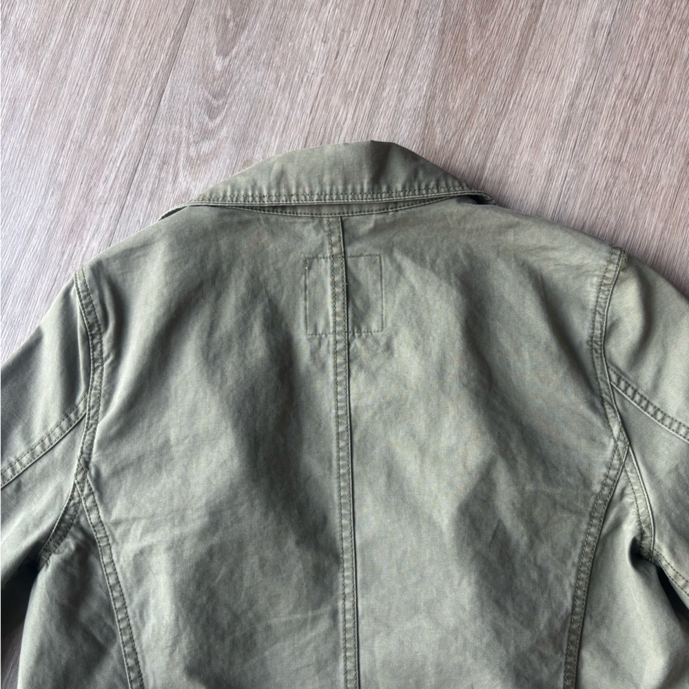 Madewell | Lightweight Army Green Field Utility Barn Jacket | Size S - Picture 7 of 9